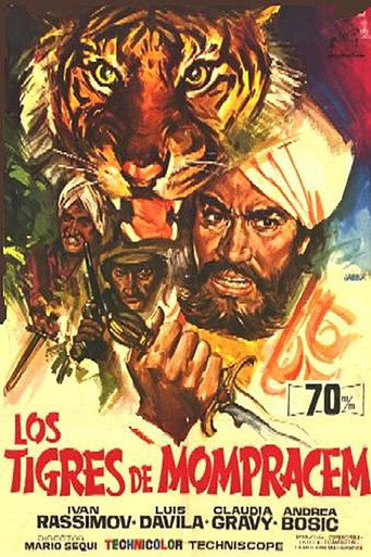Cartel de Los tigres de Mompracem