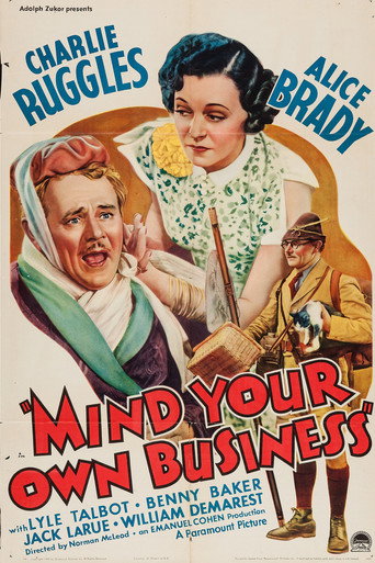 Cartel de Mind Your Own Business