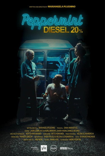Cartel de Peppermint Diesel 20%