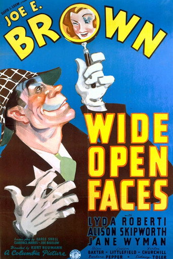 Cartel de Wide Open Faces