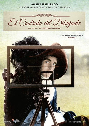 Cartel de El contrato del dibujante