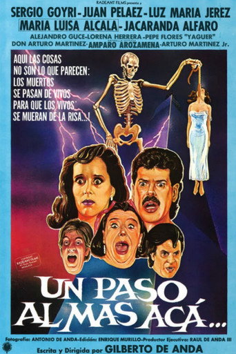 Cartel de Un paso al más aca
