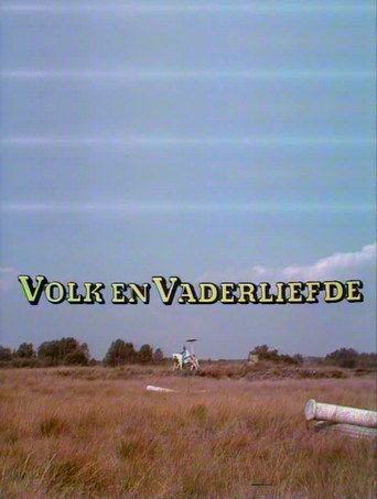 Cartel de Volk en vaderliefde