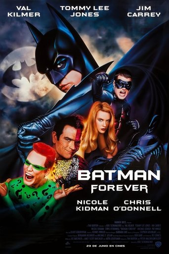 Cartel de Batman Forever