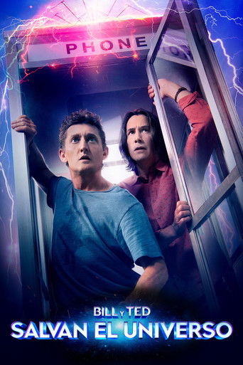 Cartel de Bill y Ted salvan el universo