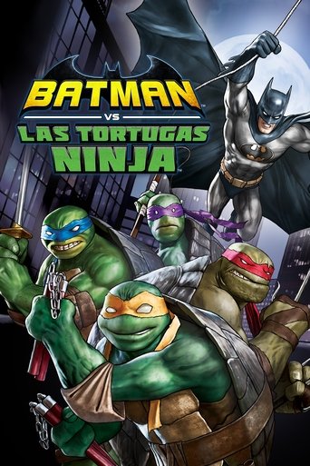 Cartel de Batman vs. las Tortugas Ninja