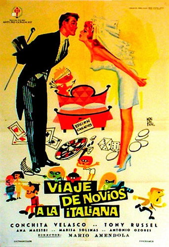 Cartel de Viaje de novios a la italiana