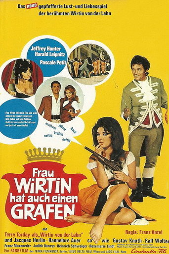 Cartel de La señora Wirtin también tiene un conde