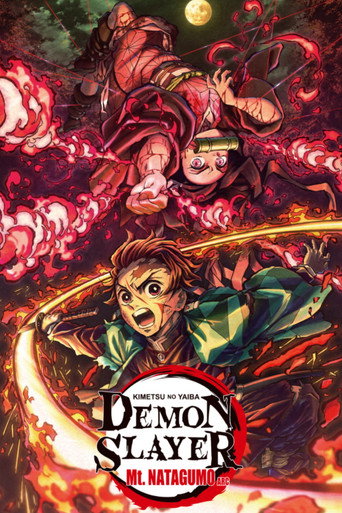 Cartel de Kimetsu No Yaiba: Mt. Natagumo Arc