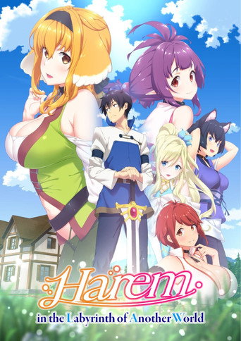 Cartel de Isekai Meikyū de Harem