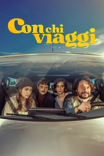 Cartel de Con chi viaggi