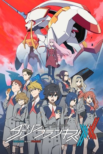 Cartel de Darling in the FranXX