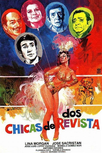 Cartel de Dos chicas de revista