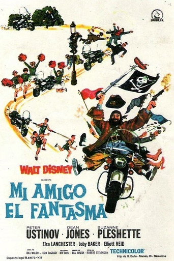 Cartel de Mi amigo el fantasma