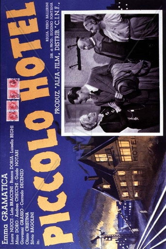 Cartel de Piccolo hotel