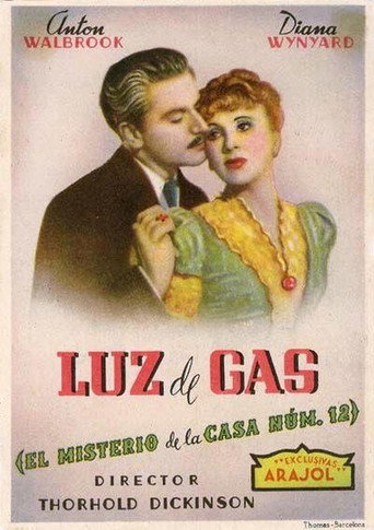 Cartel de Luz de gas