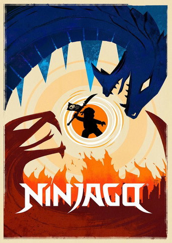 Cartel de LEGO Ninjago: Maestros del Spinjitzu