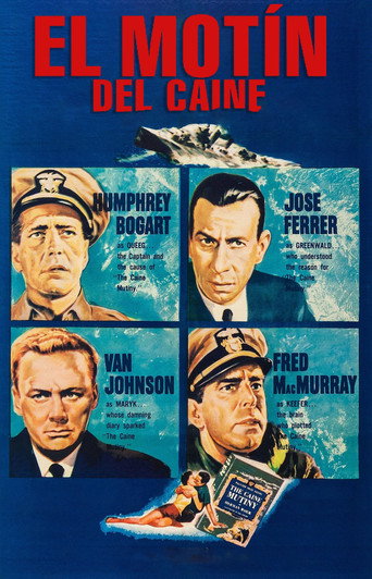 Cartel de El motín del Caine