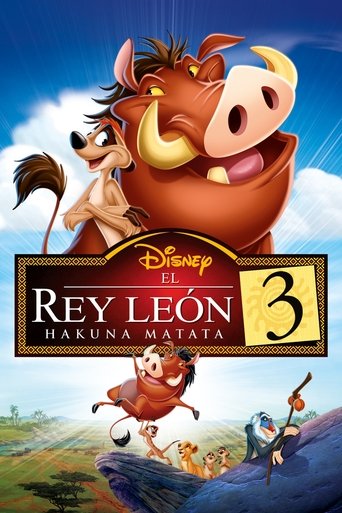 Cartel de El rey león 3: Hakuna Matata