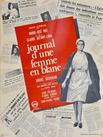 Cartel de Journal d'une femme en blanc