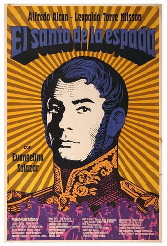 Cartel de El santo de la espada