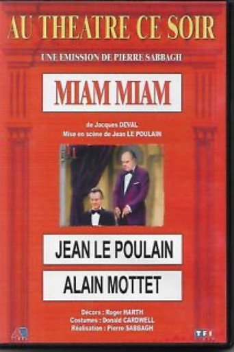 Cartel de Miam-miam ou le Dîner d'affaires