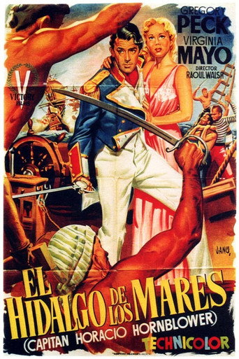 Cartel de El hidalgo de los mares