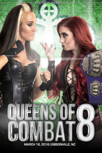 Cartel de Queens of Combat QOC 8