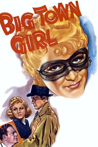 Cartel de Big Town Girl