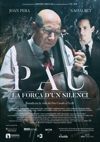 Cartel de La fuerza de un silencio