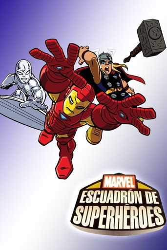 Cartel de El Escuadrón de Superhéroes