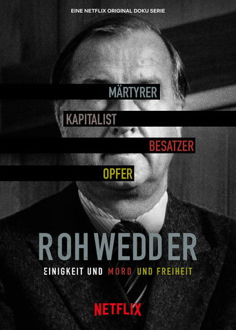 Cartel de Detlev Rohwedder: Un crimen perfecto