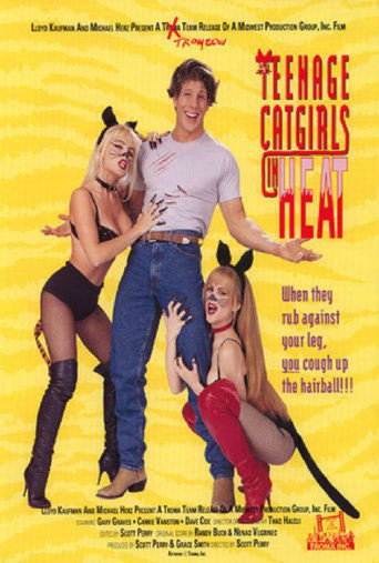 Cartel de Teenage Catgirls In Heat