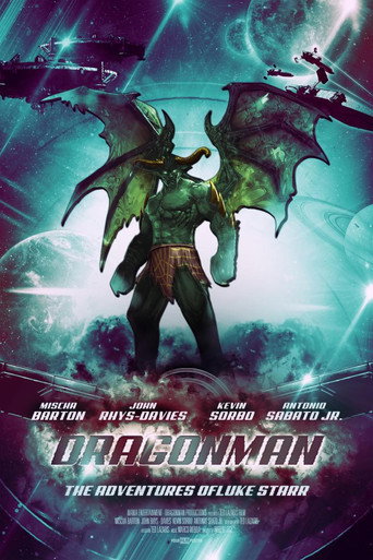 Cartel de DragonMan: The Adventures of Luke Starr