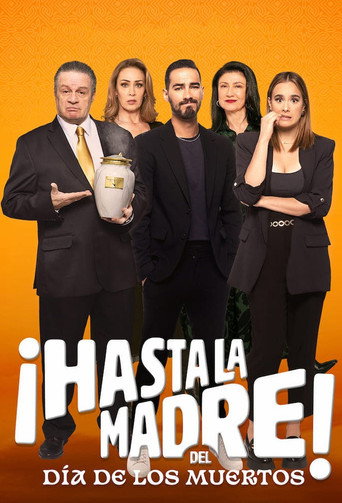 Cartel de ¡Hasta la madre! del Día de los muertos