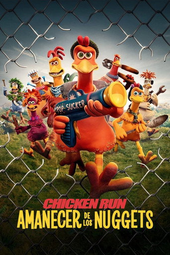 Cartel de Chicken Run: Amanecer de los nuggets