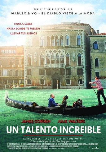 Cartel de Un talento increíble