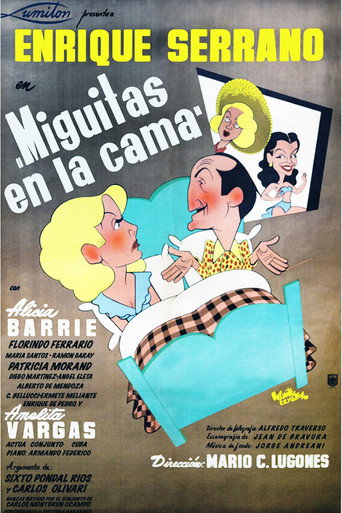 Cartel de Miguitas en la cama