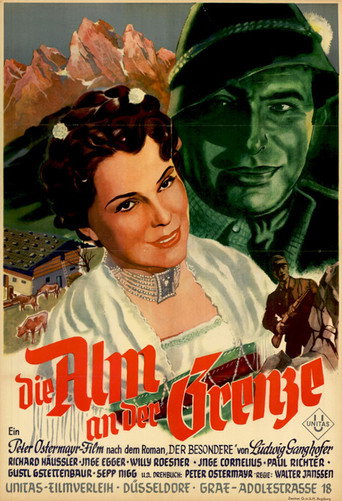 Cartel de Die Alm an der Grenze