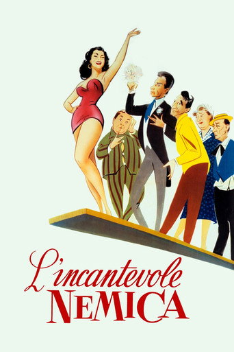 Cartel de La encantadora enemiga