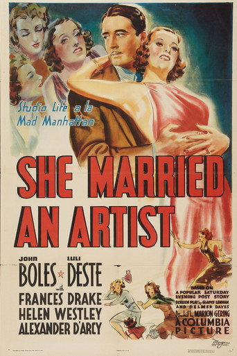 Cartel de She Married an Artist