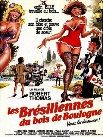 Cartel de Les Brésiliennes du Bois de Boulogne