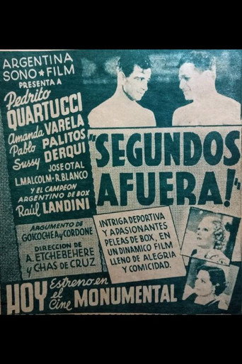 Cartel de ¡Segundos Afuera!