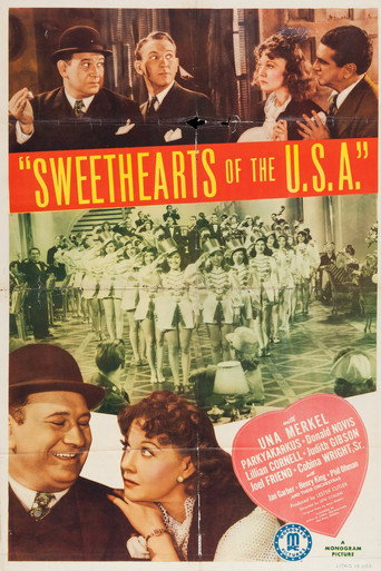 Cartel de Sweethearts of the U.S.A.