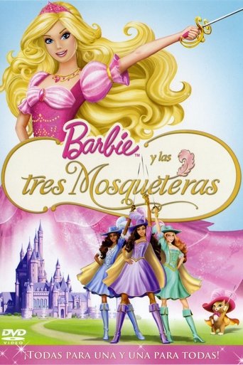 Cartel de Barbie y Las tres mosqueteras