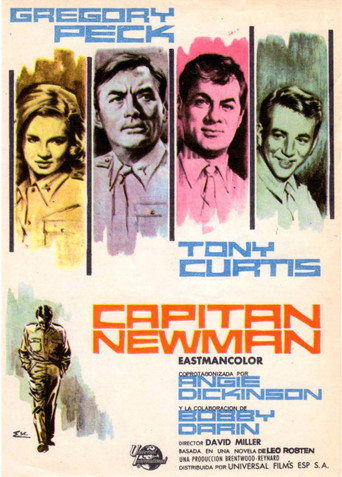 Cartel de El capitán Newman