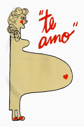 Cartel de Te amo