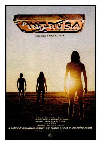 Cartel de A Intrusa