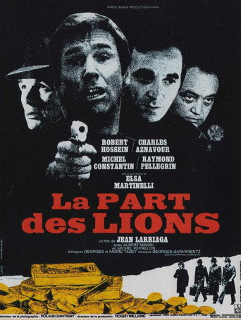 Cartel de La Part des lions