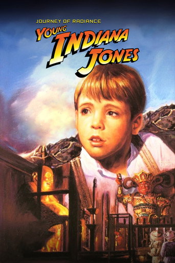 Cartel de Las Aventuras del Joven Indiana Jones: Viaje de Resplandor